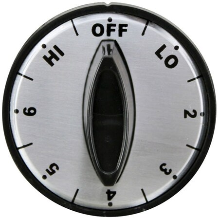 Apw Knob 2 D, Off-Lo-2-6-Hi 45391